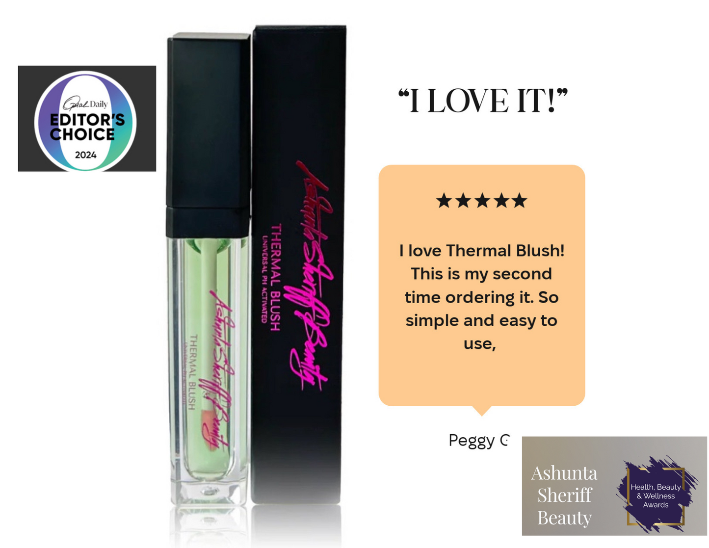 Ashunta Sheriff Beauty Thermal Blush Oil Serum Ashunta Sheriff Beauty