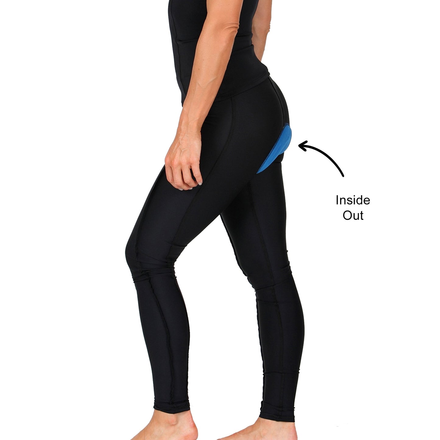 InstantFigure Cycling Compression Padded Bike Pant AWP012 InstantFigure INC