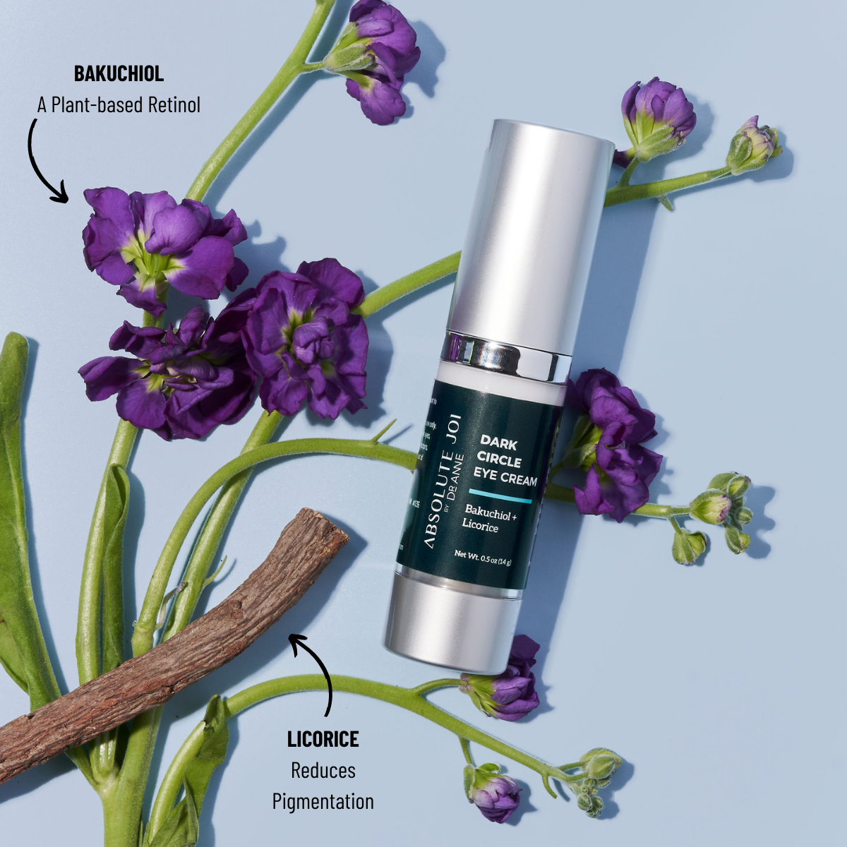 Dark Circle Eye Cream with Bakuchiol and Licorice AbsoluteJOI® Skincare