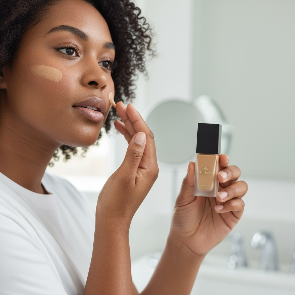 Shade #3 light skin, fair with neutral undertones. ABCbabes