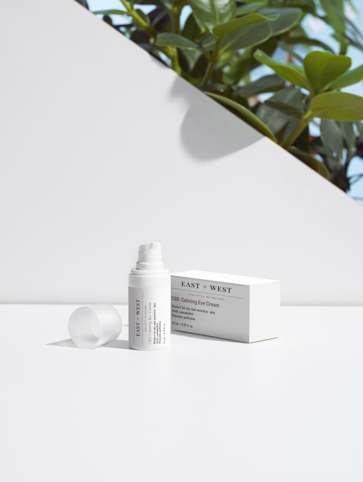 CBD Calming Eye Cream (puffiness/dark circles) *organic East + West Holistic Skin Care