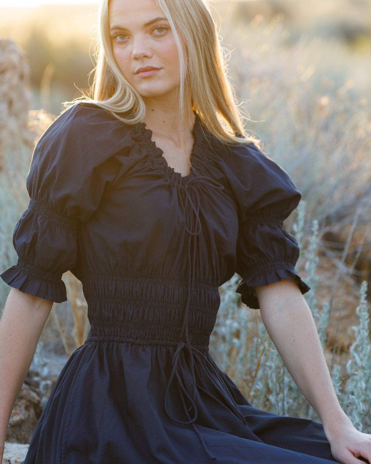 Long Way Home Dress, Blue Nights Downeast