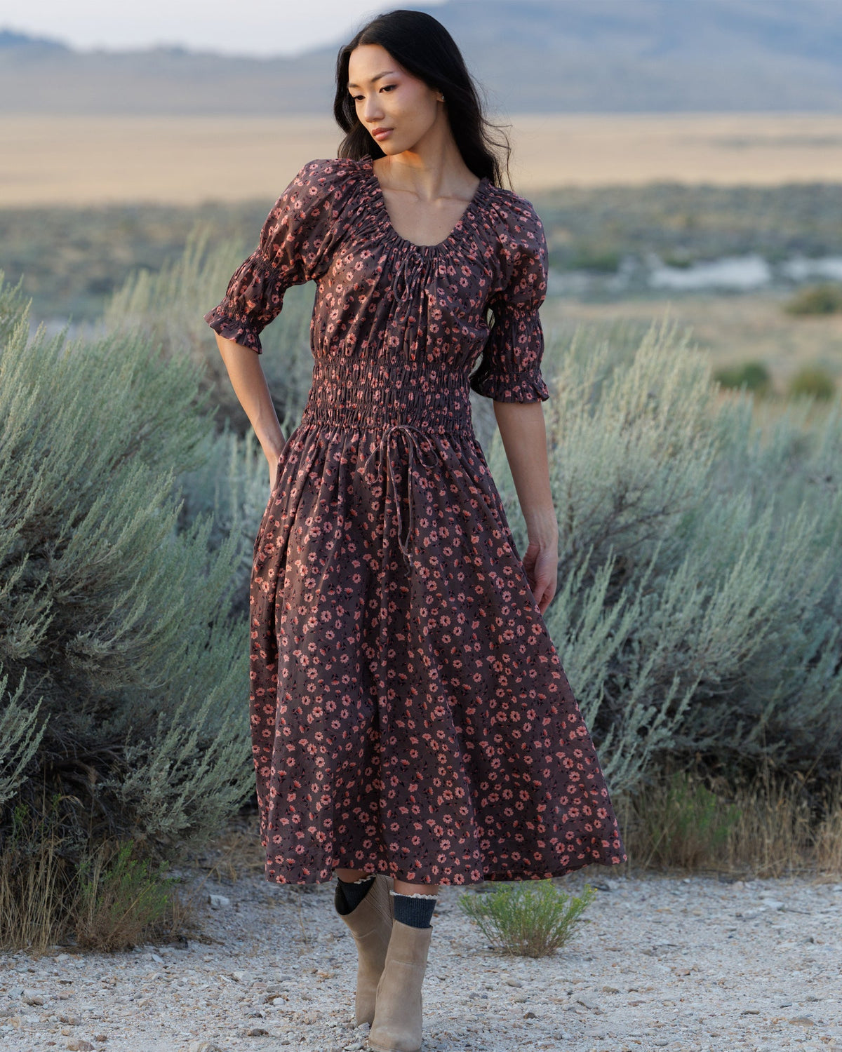 Long Way Home Dress Downeast