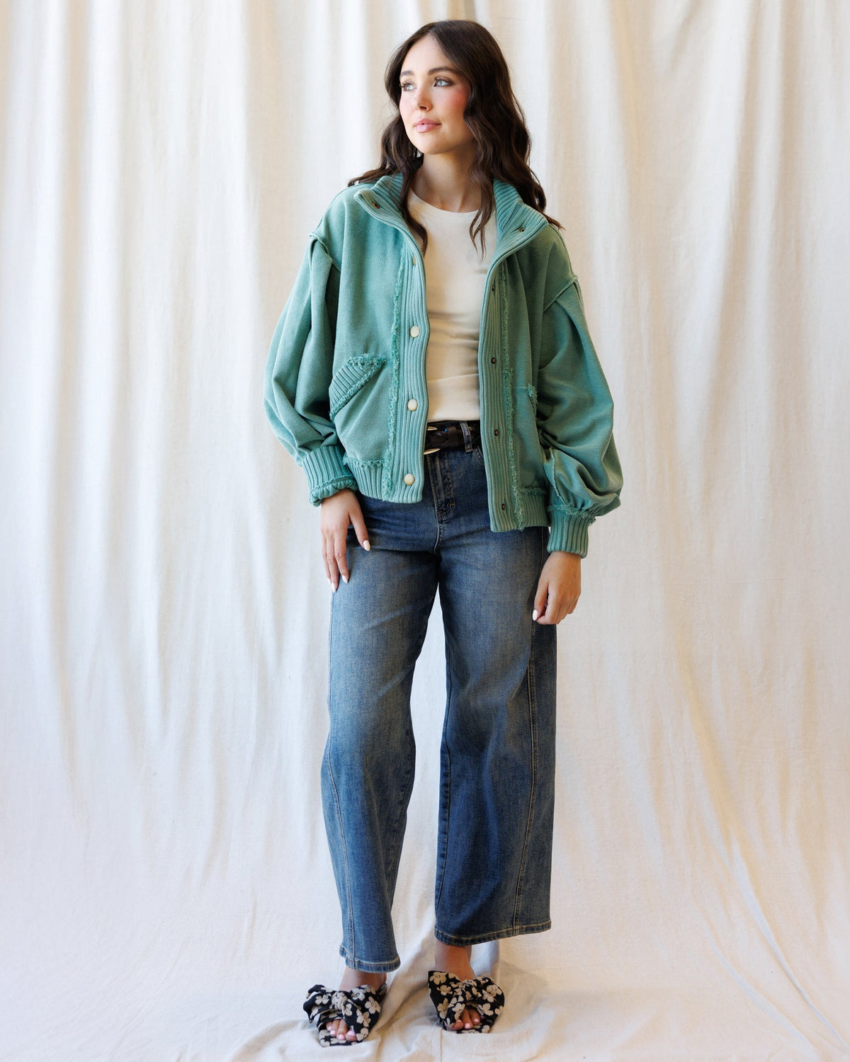 Campus Cardi Coat Downeast
