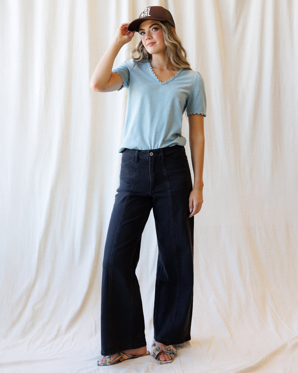 Scallop Tee Downeast