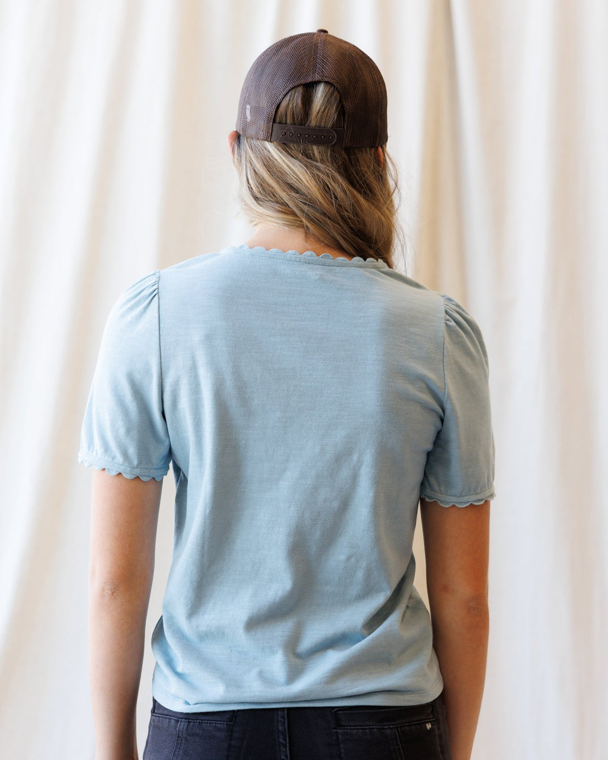 Scallop Tee Downeast