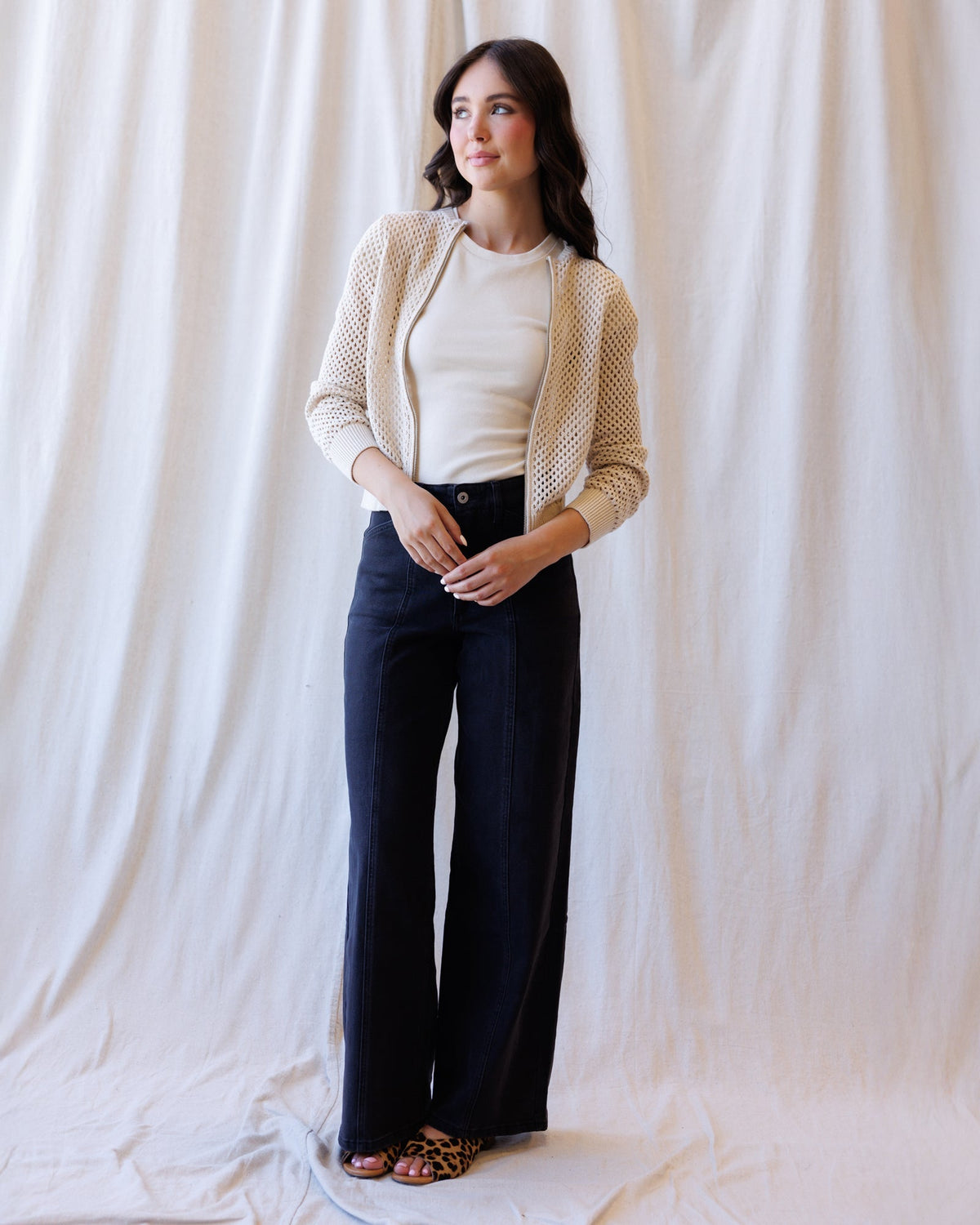 Signature Sweater Jacket Downeast