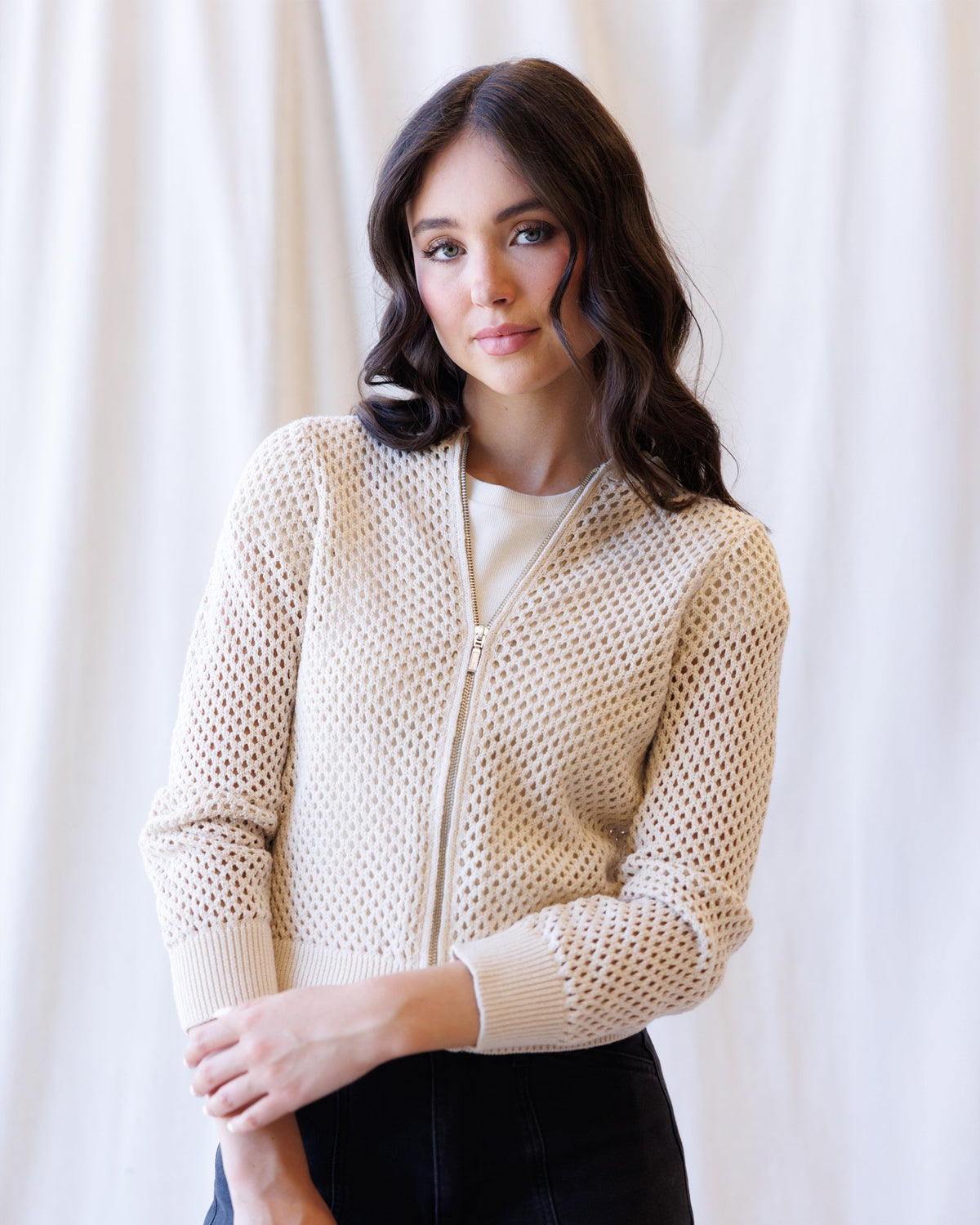 Signature Sweater Jacket Downeast