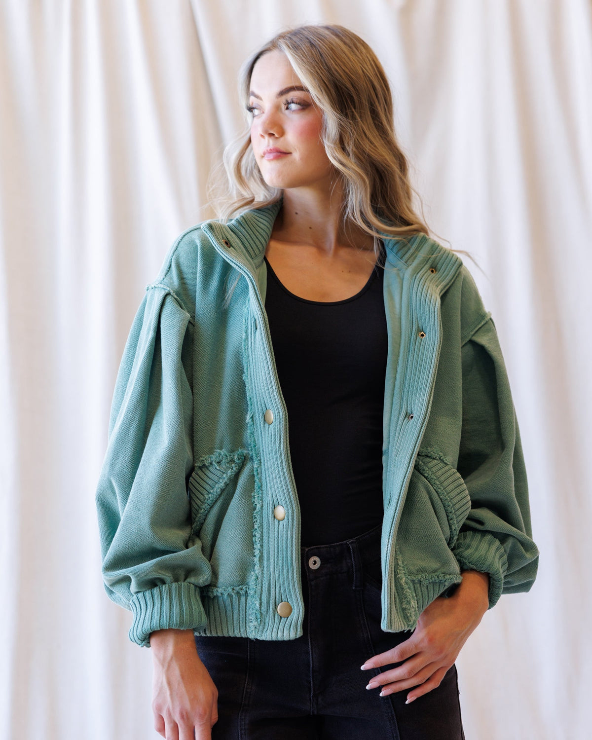 Campus Cardi Coat Downeast