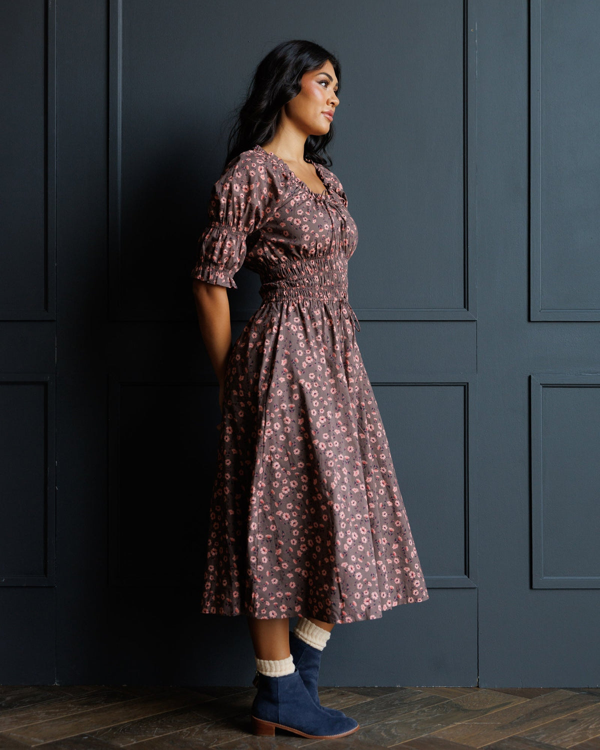 Long Way Home Dress Downeast
