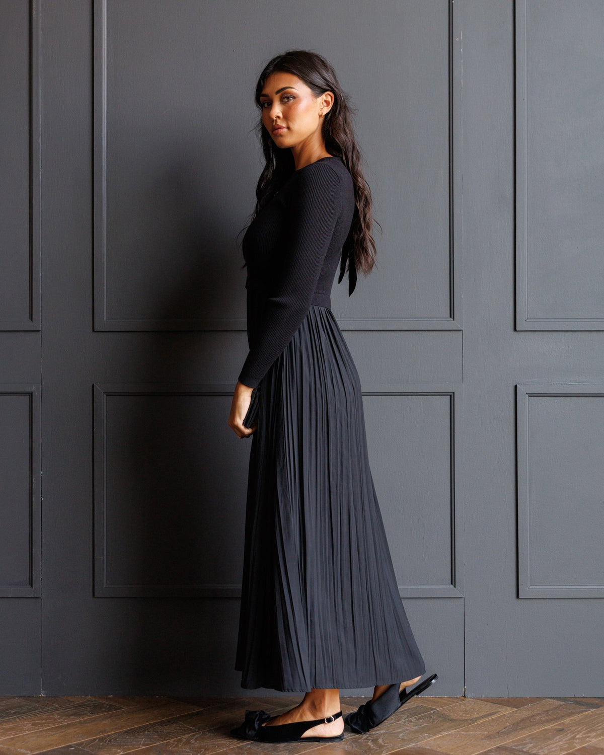 Soho Satin Dress Downeast