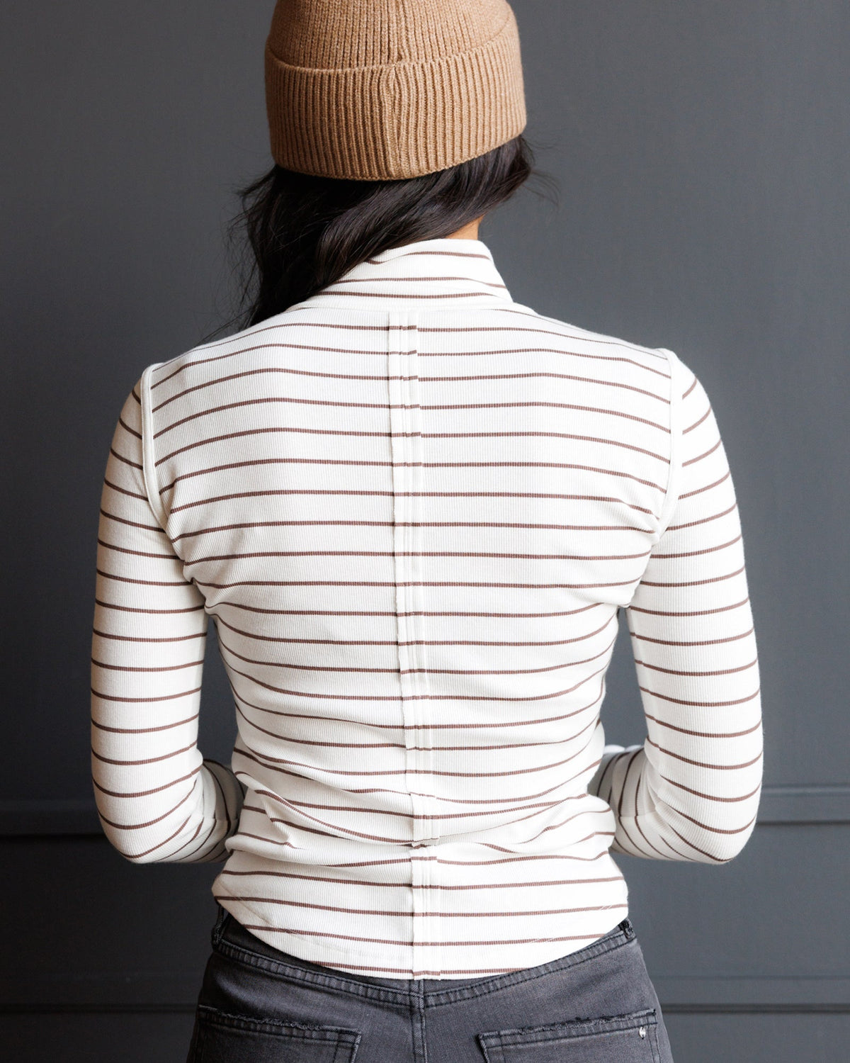 Mock Neck Henley Downeast