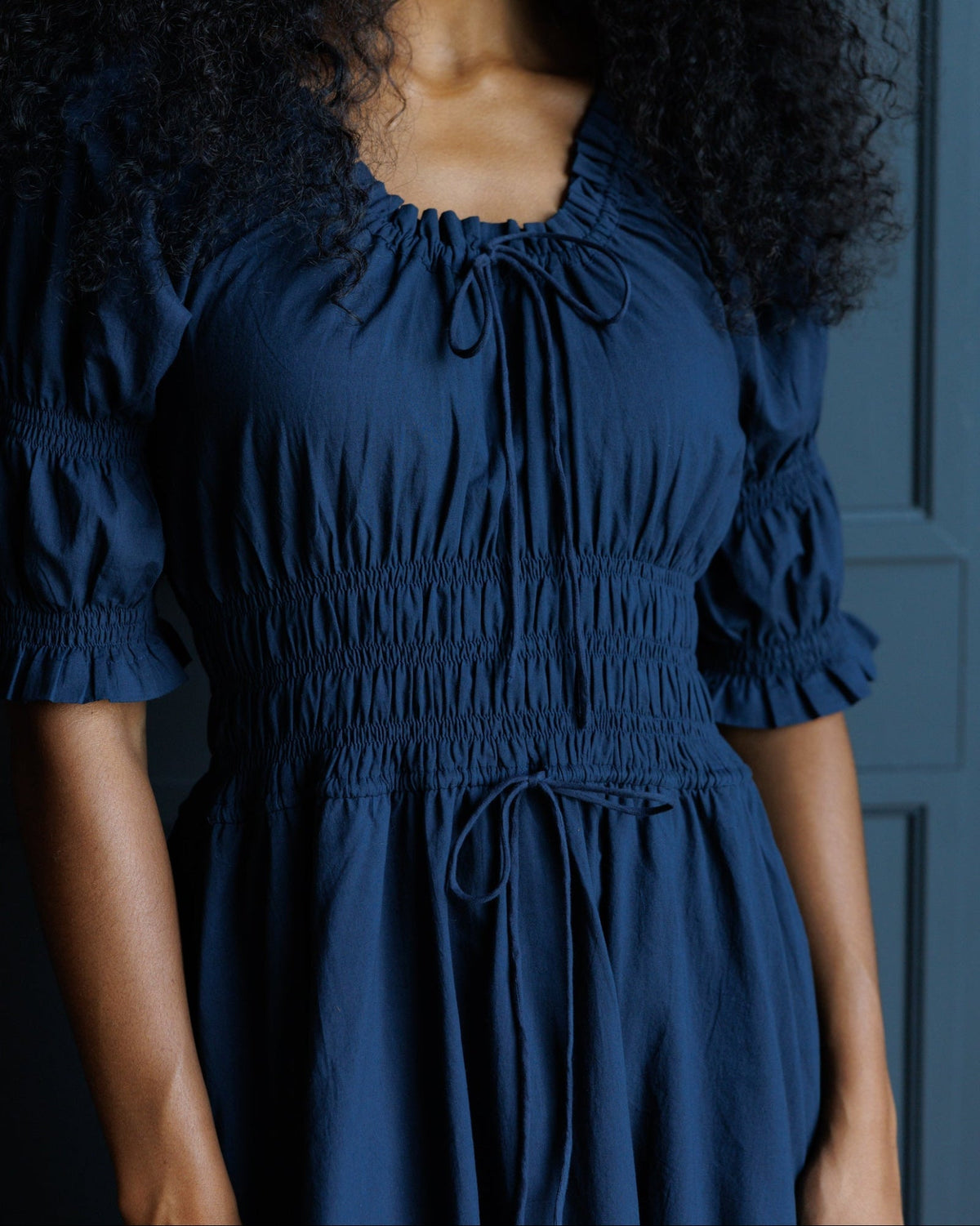Long Way Home Dress, Blue Nights Downeast