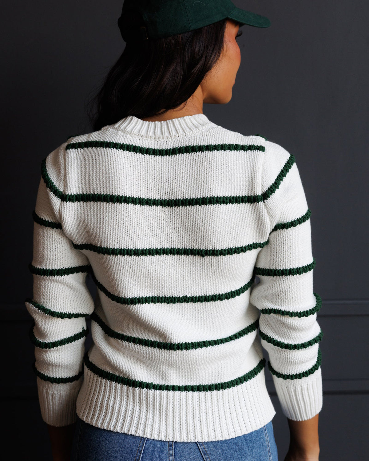 Stitch Stripe Crew Downeast