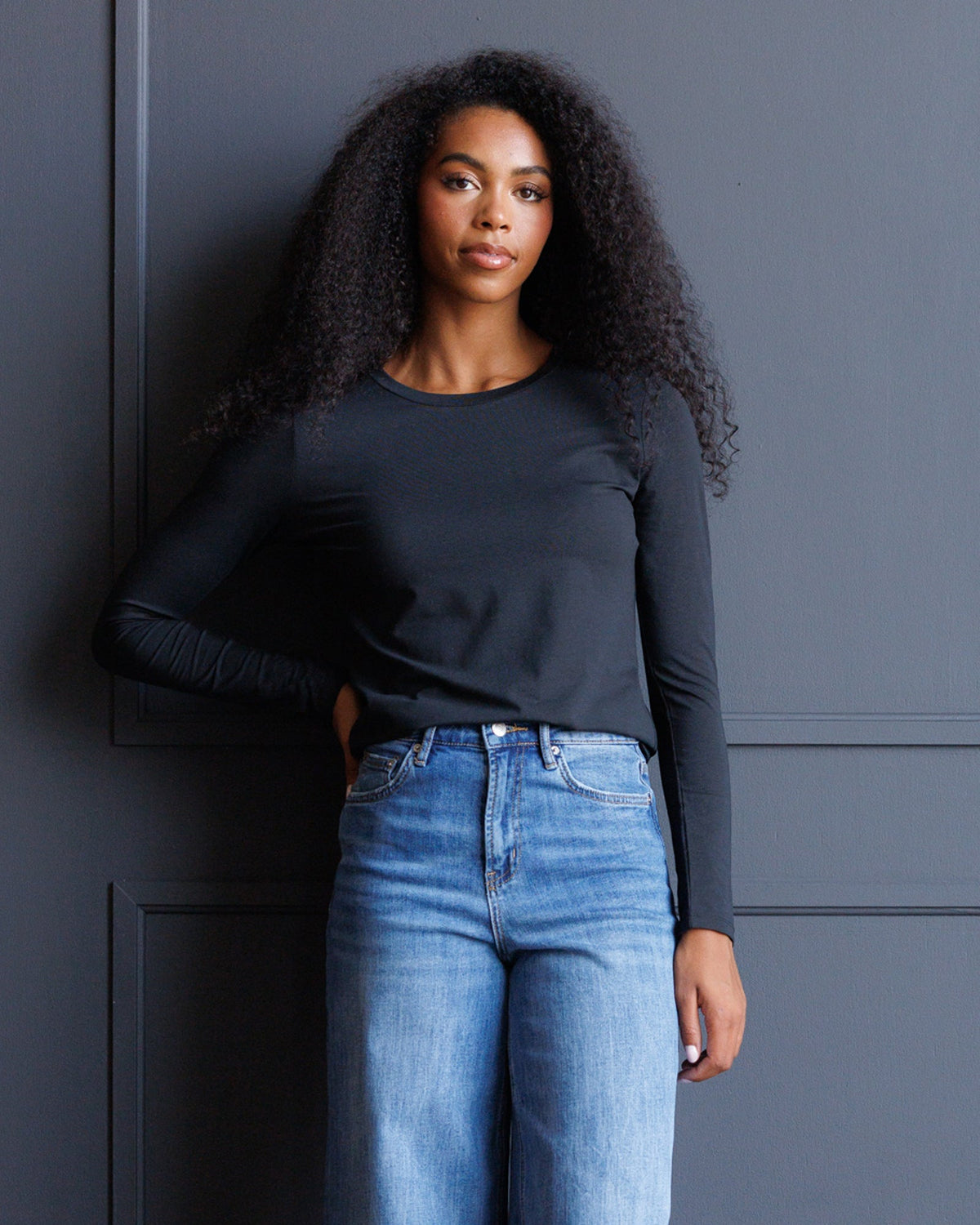 Essential Long Sleeve Tee Downeast