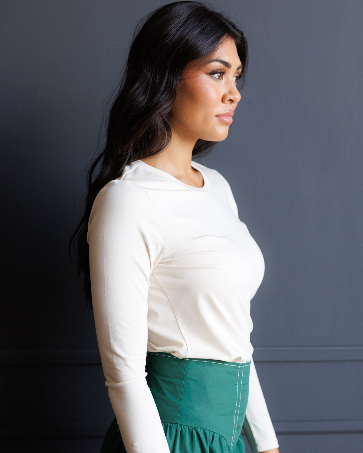 Essential Long Sleeve Tee Downeast