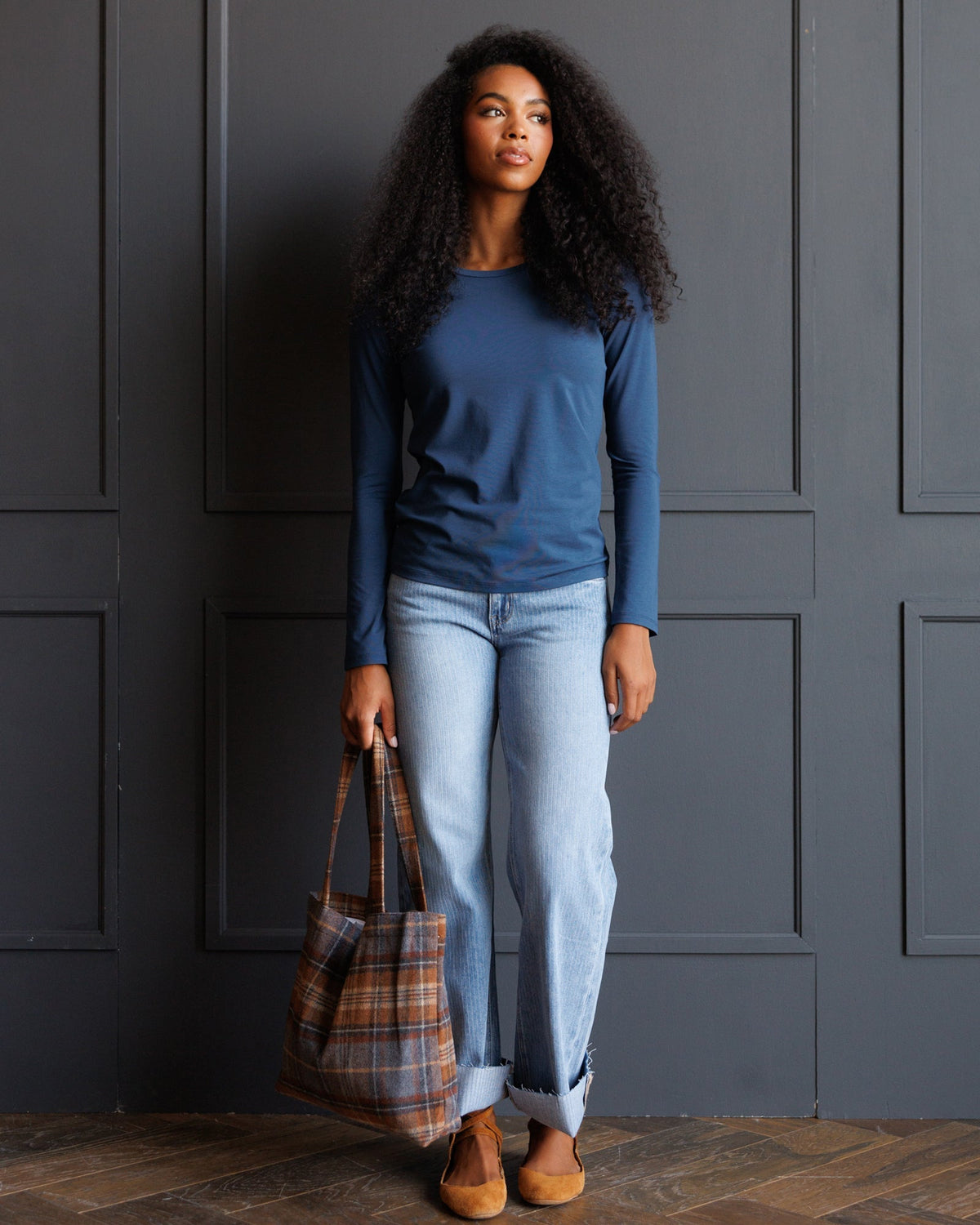 Essential Long Sleeve Tee Downeast