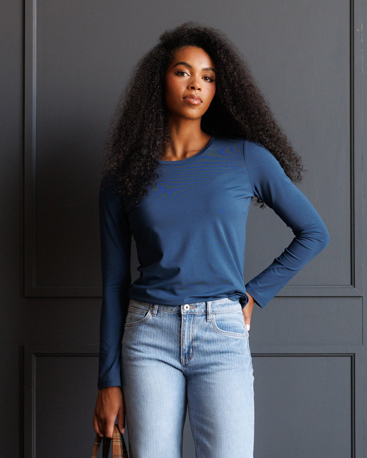 Essential Long Sleeve Tee Downeast