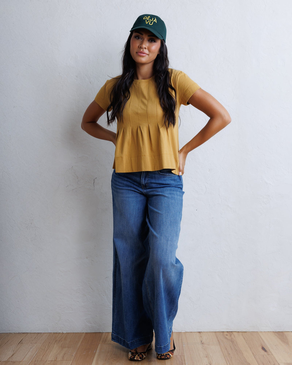 Super High Wide Leg Slouchy Wash Downeast