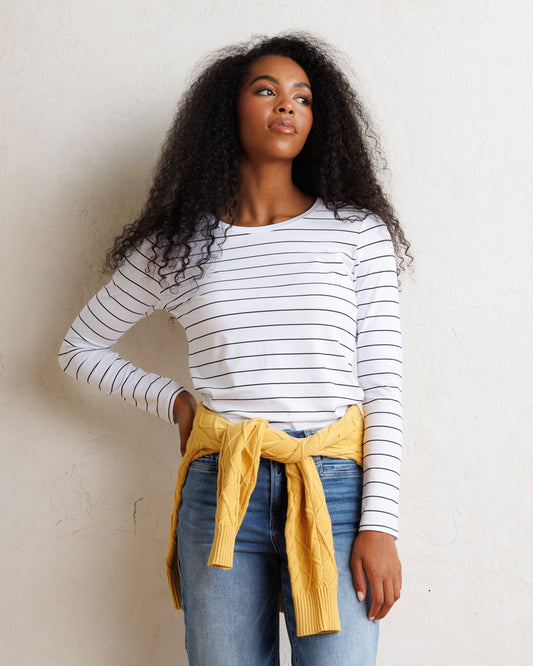 Essential Long Sleeve Tee Downeast