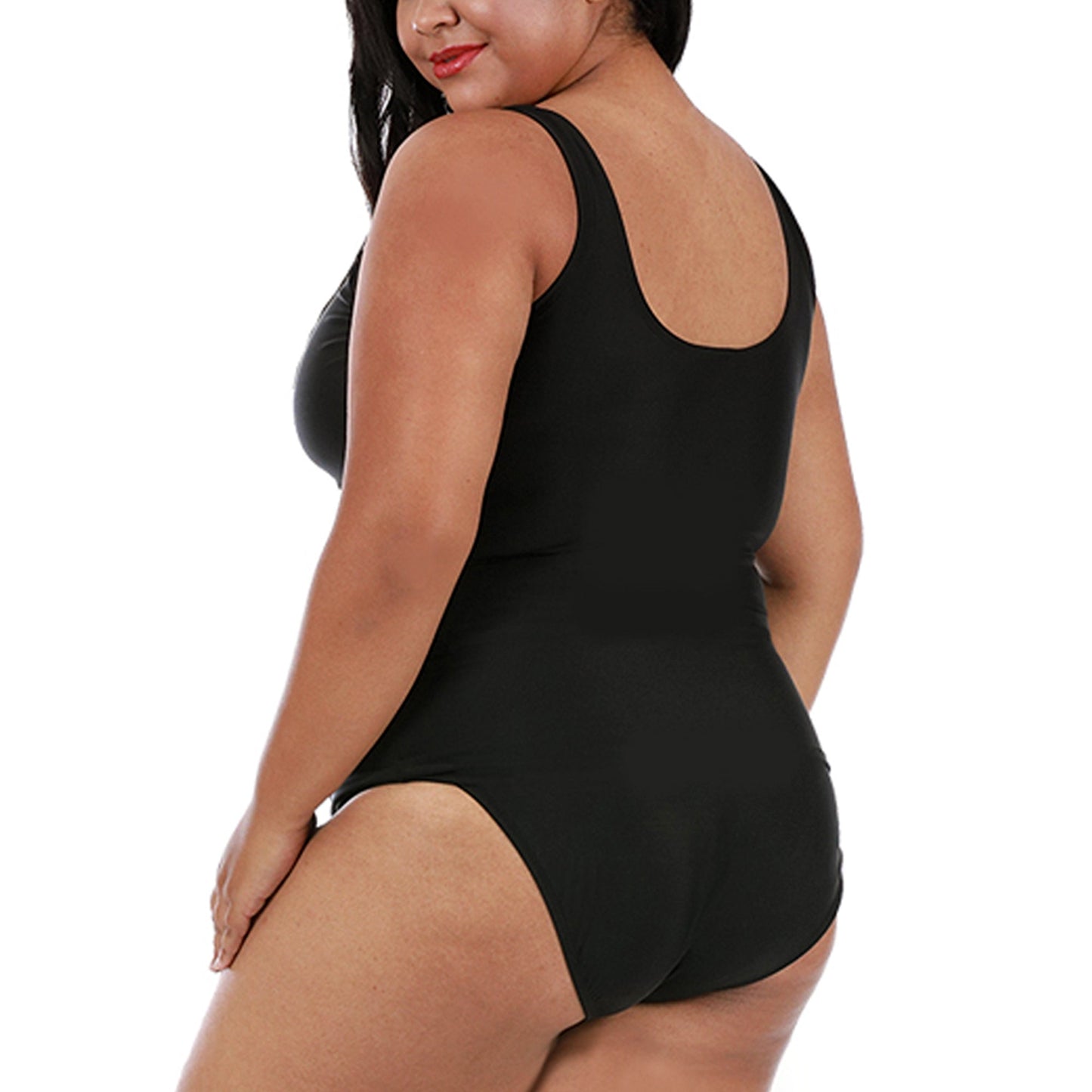 InstantFigure Plus Size Swimwear Tankini Top 13262TC InstantFigure INC