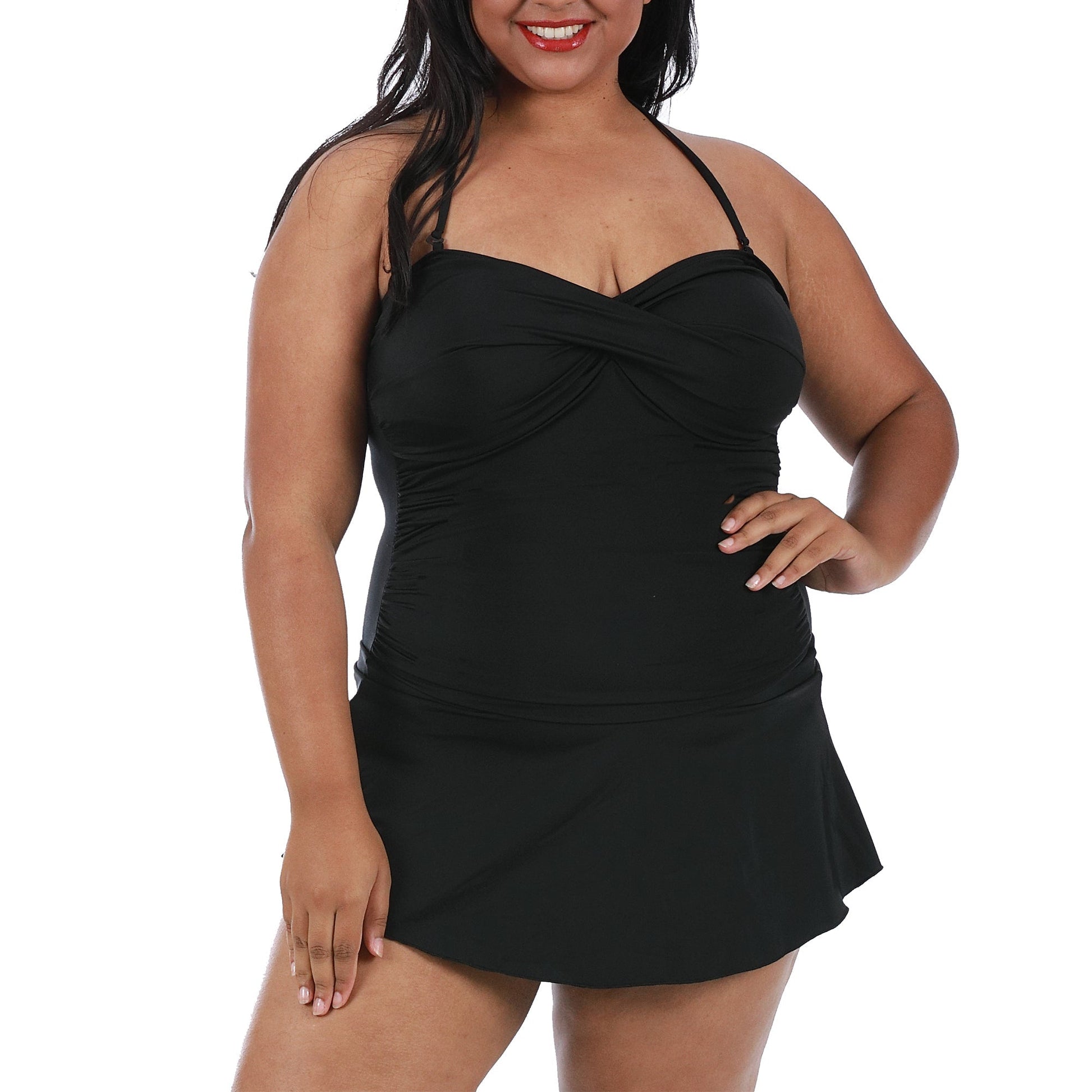InstantFigure Skirted One Piece Swimsuit 13556P InstantFigure INC