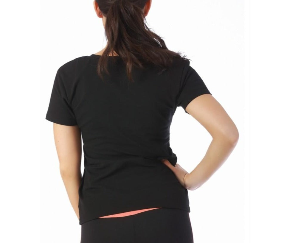InstantFigure V-neck top with short sleeves 144023 InstantFigure INC