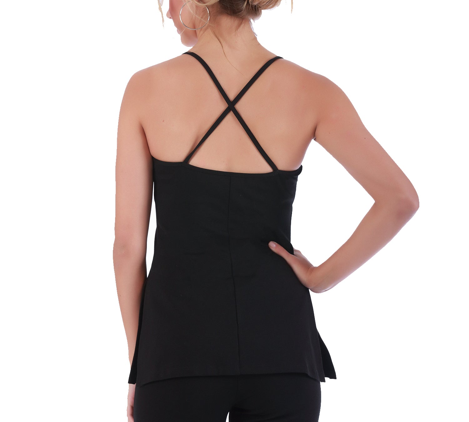 InstantFigure Cami Top with Side Slits 168020T InstantFigure INC