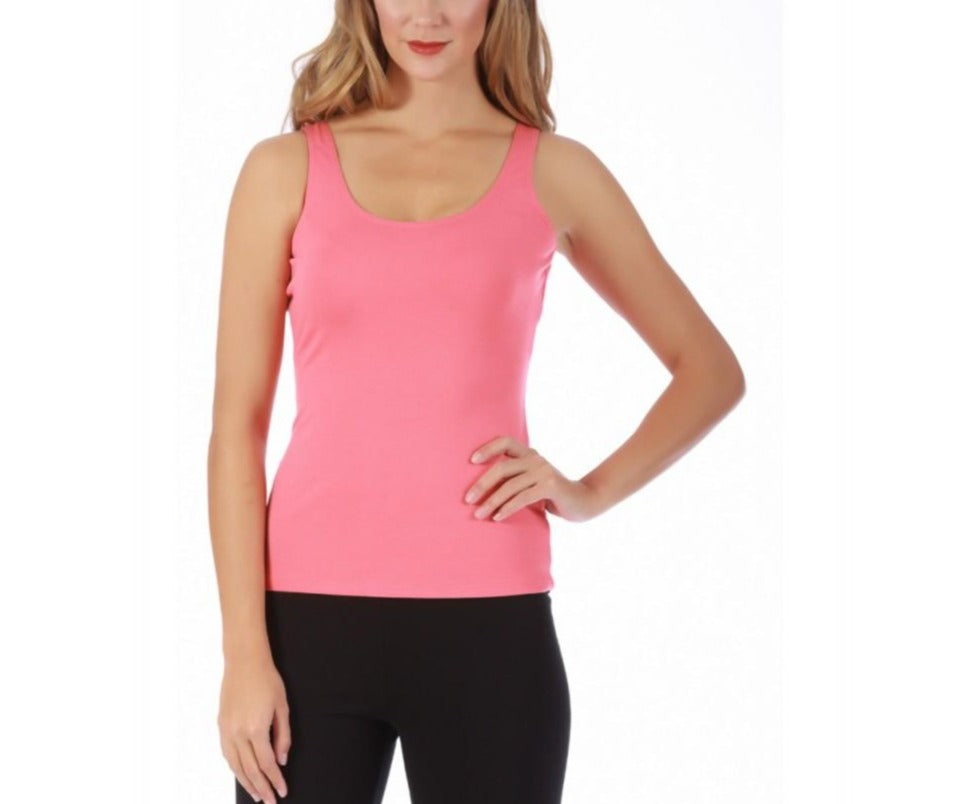 InstantFigure Curvy Plus Size Casual Scoop Neck Tank Top 168021C InstantFigure INC