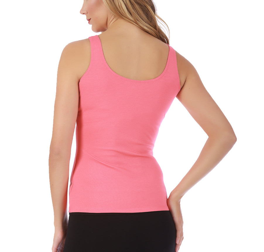 InstantFigure Curvy Plus Size Casual Scoop Neck Tank Top 168021C InstantFigure INC