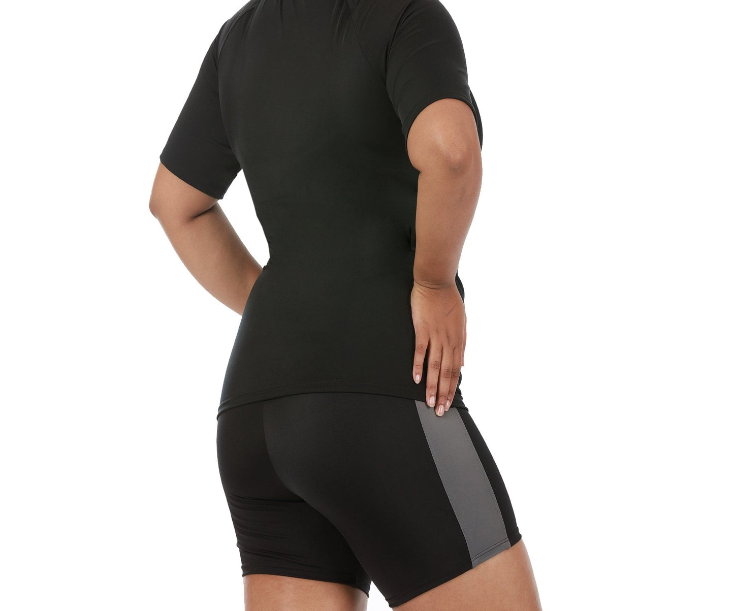InstantFigure Activewear Compression Shorts-AWS015 InstantFigure INC