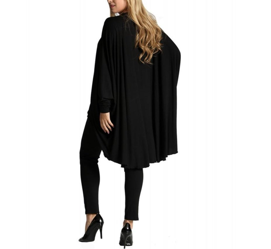 InstantFigure InstaWrap Shahl Cardi Top With Cuffs 169COCT InstantFigure INC