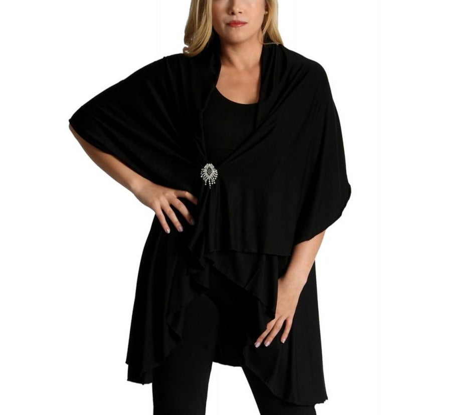InstantFigure Instawrap Convertible Short Shahl With Arm Holes 169COSS InstantFigure INC