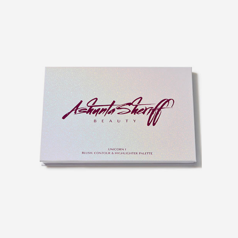 Ashunta Sheriff Beauty Unicorn Blush & Highlighter Palette Ashunta Sheriff Beauty