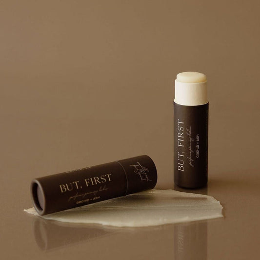 BUT, FIRST Perfume Priming Balm Orchid + Ash