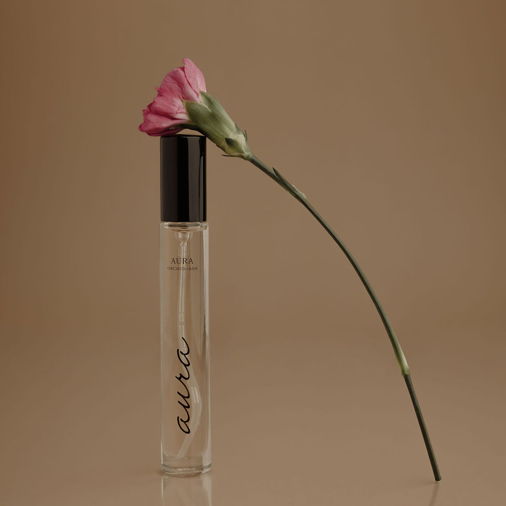 AURA Perfume Travel Spray Orchid + Ash