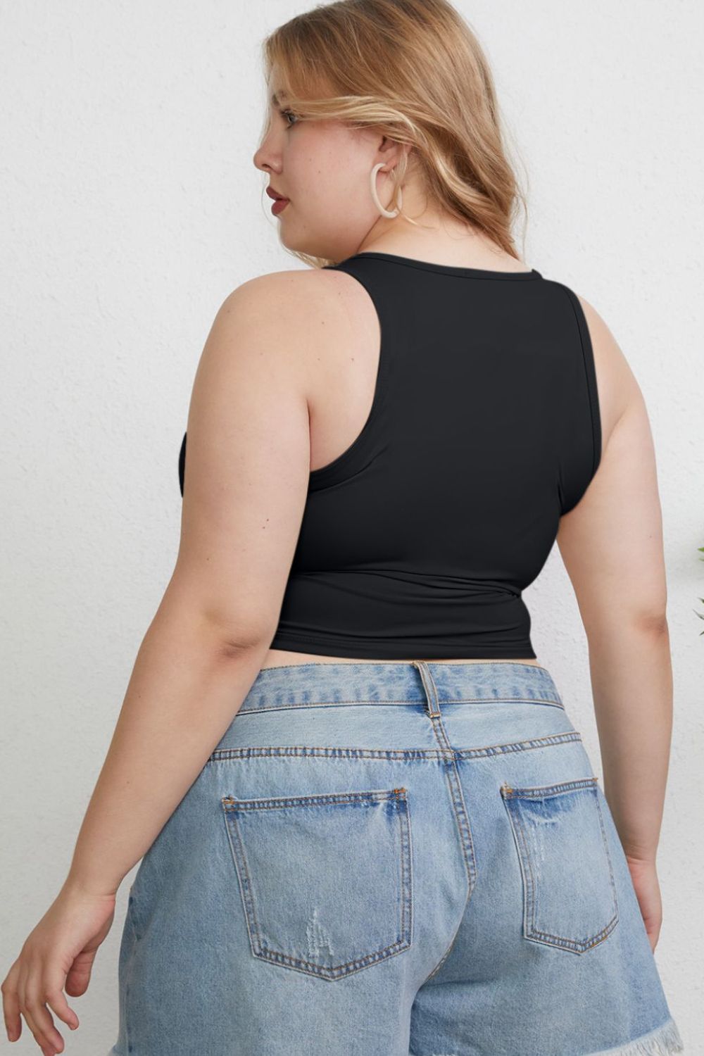 Basic Bae Full Size Round Neck Slim Tank ShopBasicbae