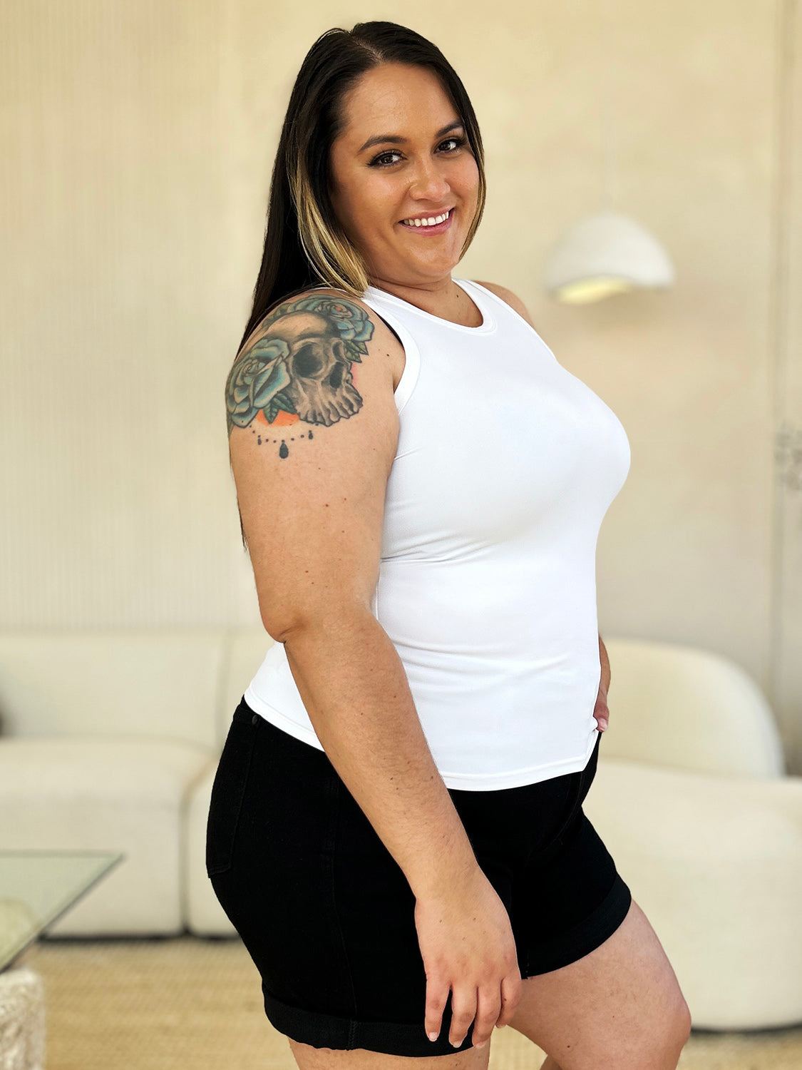 Basic Bae Full Size Round Neck Slim Tank ShopBasicbae