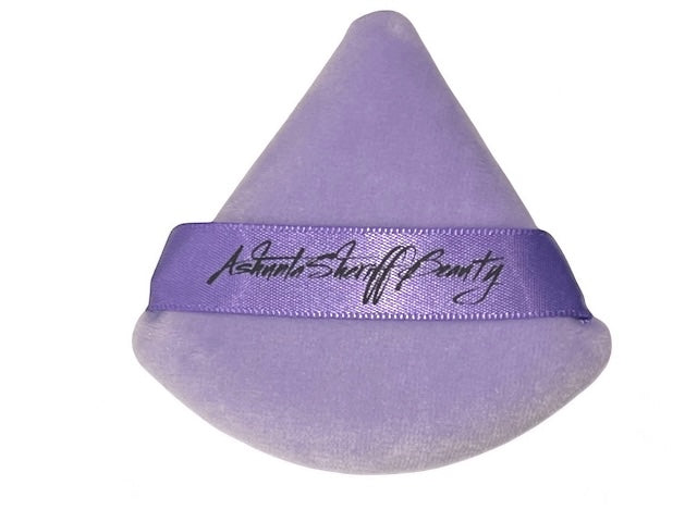 Ashunta Sheriff Beauty Velvet Hypoallergenic Ultra Soft Purple Puffs (3-Pack) Ashunta Sheriff Beauty