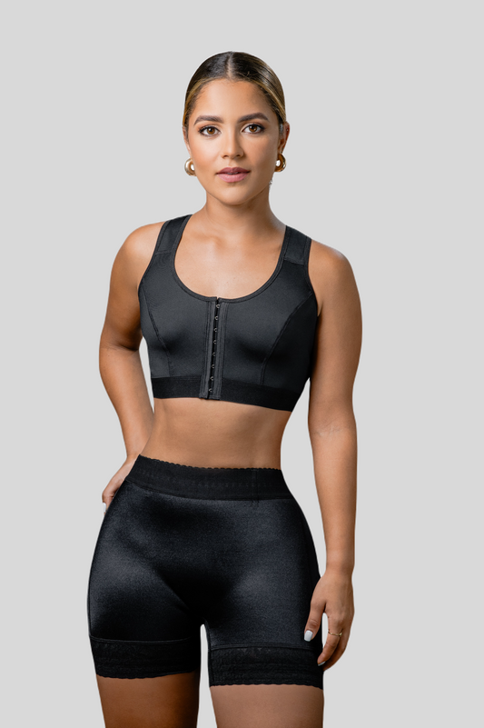 Lace Trim Shapewear Slip Shorts Vedette Store