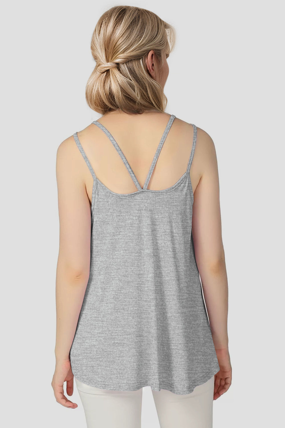 Basic Bae Bamboo Scoop Neck Double Spaghetti Straps Cami ShopBasicbae