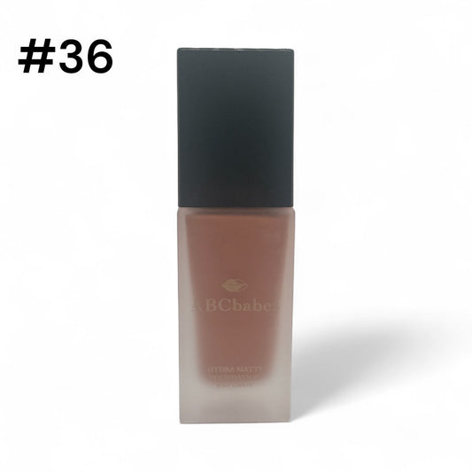 ABCbabes deep shade#36 with cool undertones  ABCbabes