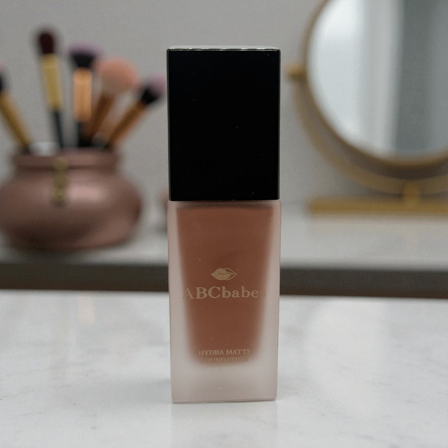 ABCbabes deep tan shade 38 with warm undertones