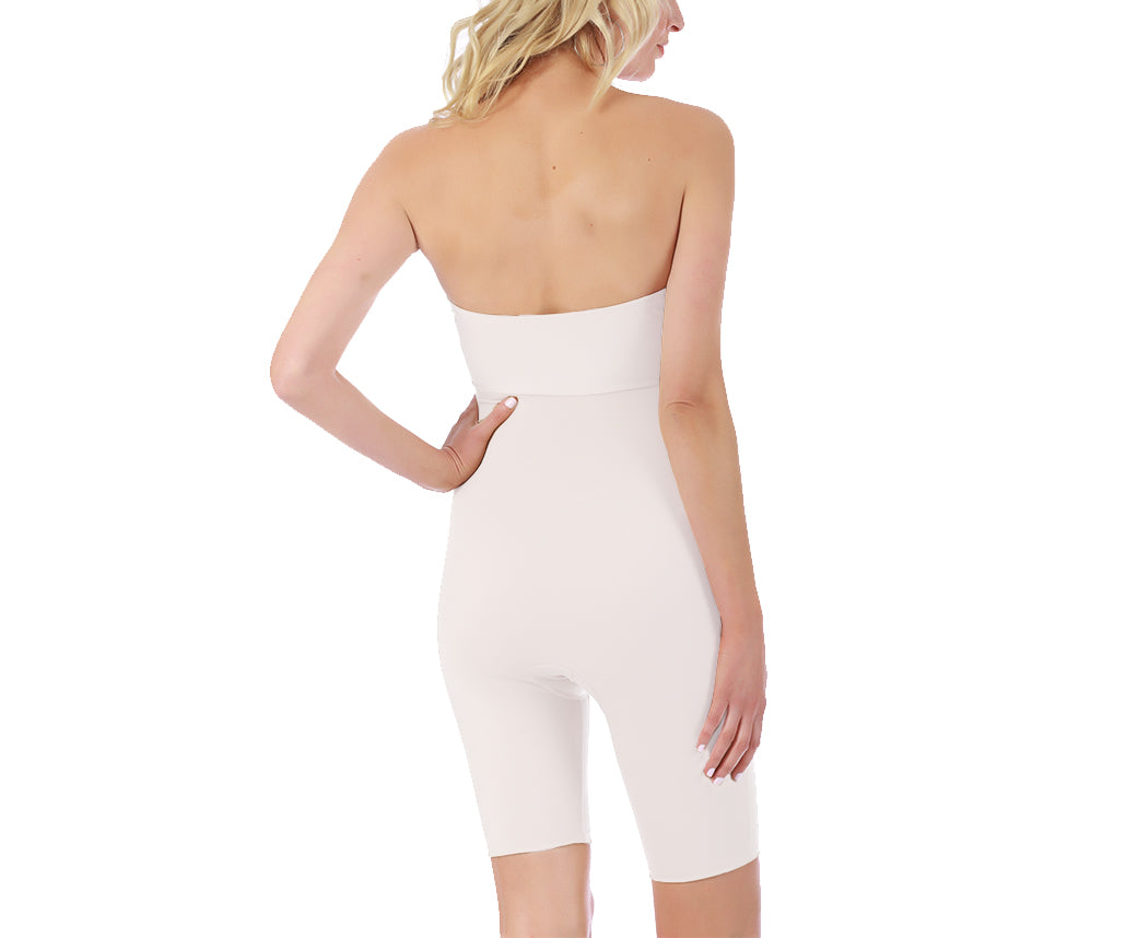 InstantFigure Strapless Bandeau Bodyshorts open gusset WBS011 InstantFigure INC