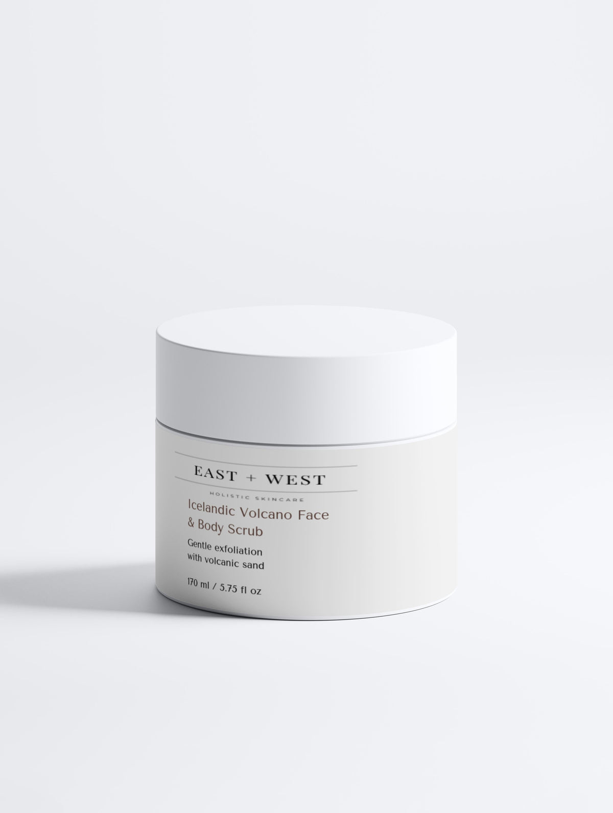 Icelandic Volcano Face & Body Scrub (exfoliating) East + West Holistic Skin Care