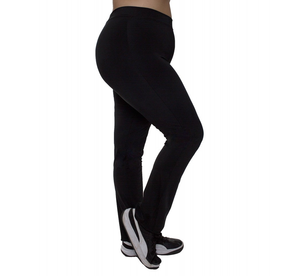 InstantFigure Curvy Activewear Compression Long Pant AWP008C InstantFigure INC