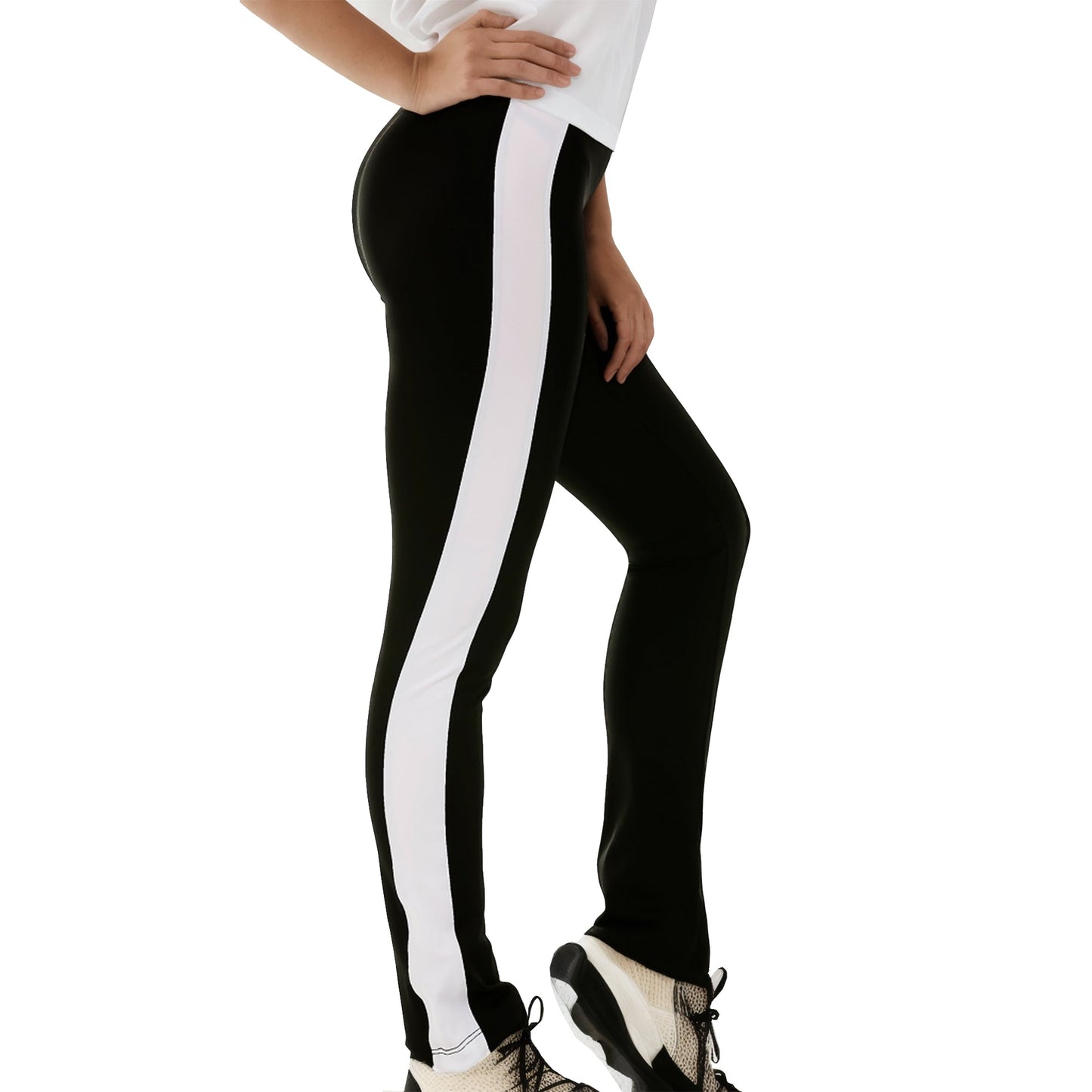 InstantFigure Activewear Compression Color Block Pant AWP013 InstantFigure INC