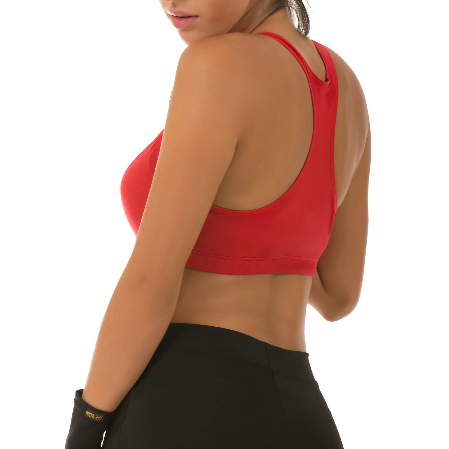 InstantFigure Activewear Compression Racer Back Sports Bra AWT019 InstantFigure INC