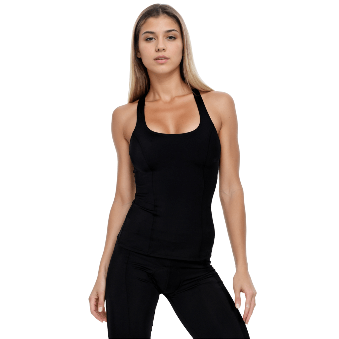 InstantFigure Activewear Compression Racer Back Tank Top AWT020 InstantFigure INC