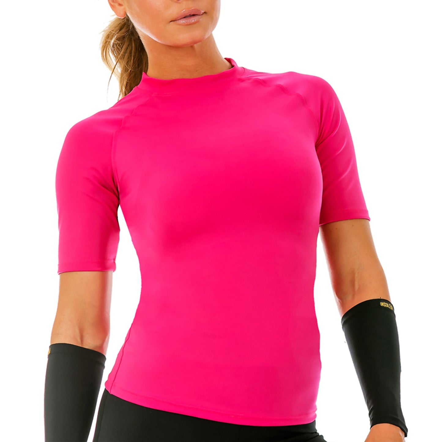 InstantFigure Activewear Compression Short Sleeve Top AWT025 InstantFigure INC